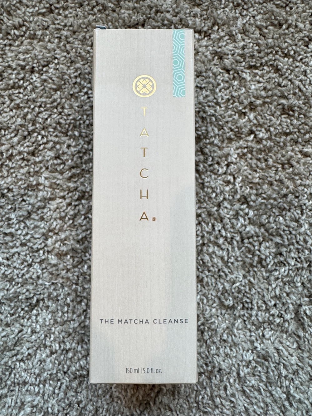 Tatcha Matcha Cleanse in Light Beige with Mint Accent